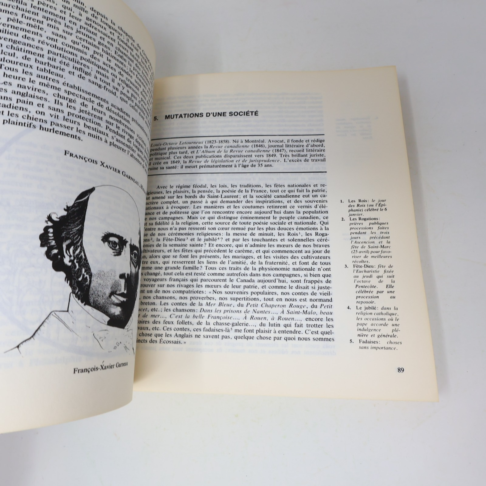 1979 Le Québec par ses Textes Litteraires 1534-1976 Littérature Histoire Livre