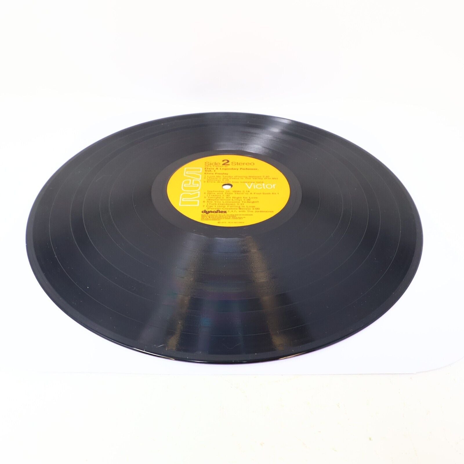 Elvis Presley A Legendary Performer Volume 1 LP Record RCA CPL1-0341 Canada 1974