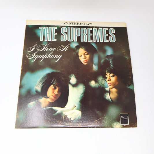 The Supremes I Hear A Symphony LP Record Vinyl MOS-643 Canada 1966 Funk Soul 60s