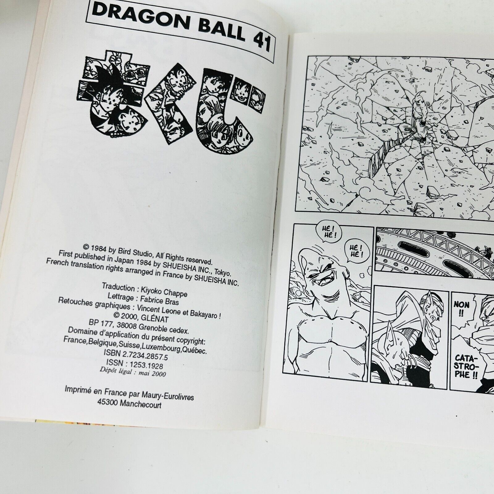 2000 Dragon Ball 41 Super Gotenks Glénat Manga de Akira Toriyama Français/French