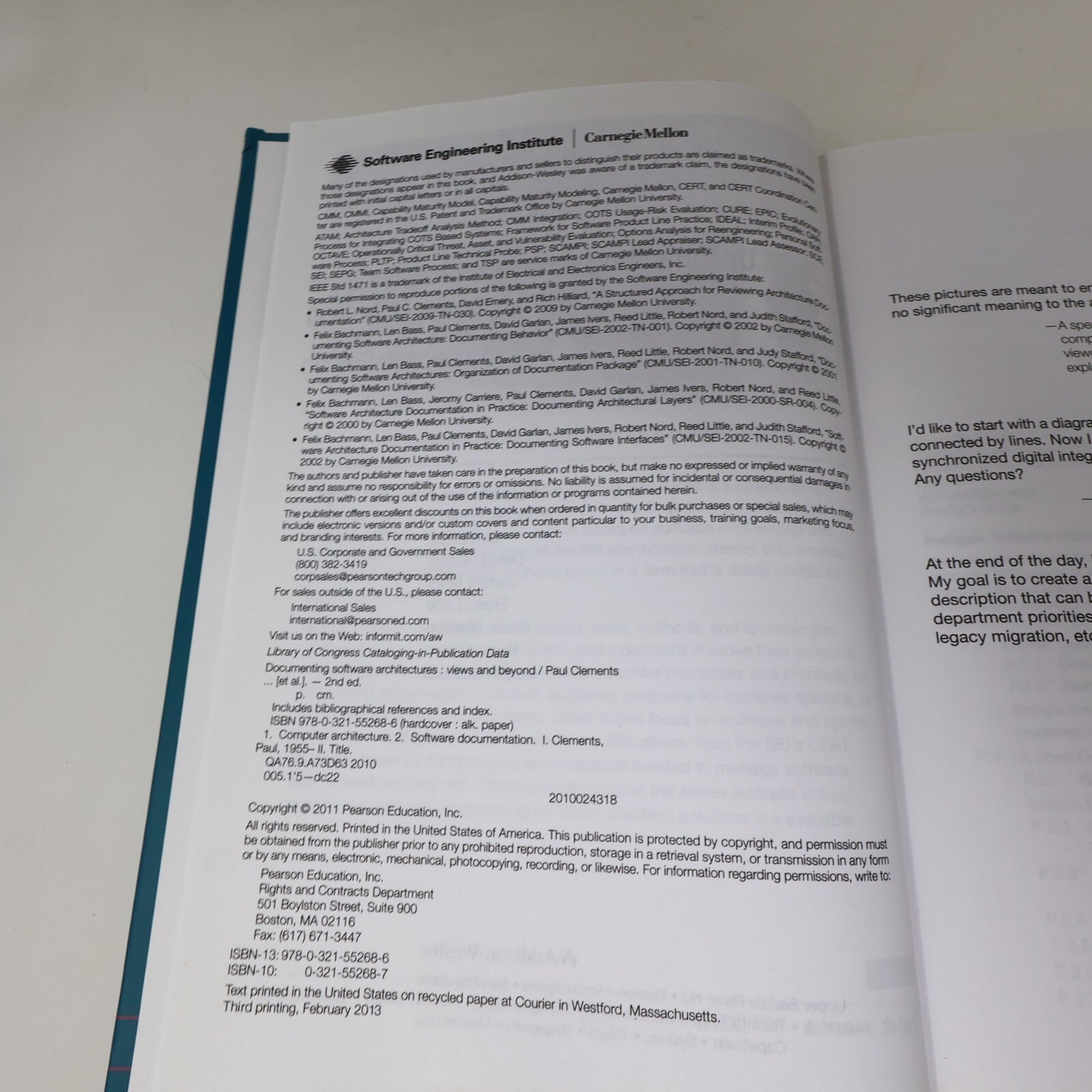2013 Documenting Software Architectures Clements/Bachmann/Bass Addison-Wesley HC