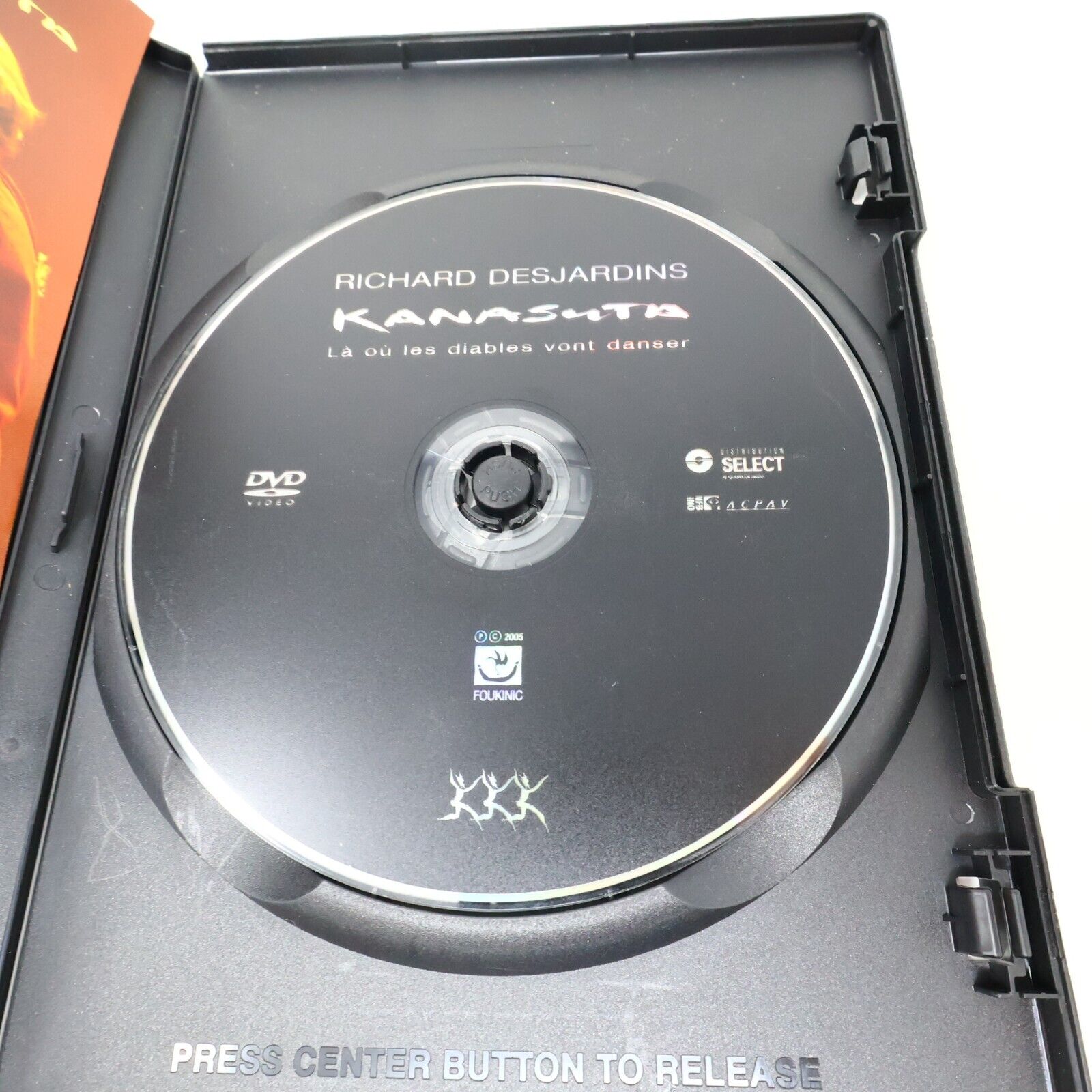 Richard Desjardins Kanasuta Là ou les Diables vont Danser DVD NTSC Spectacle