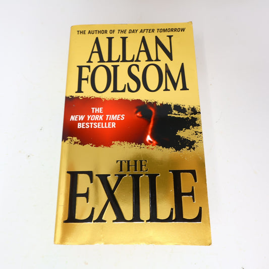 2006 The Exile Allan Folsom Forge Fiction Mystery Thriller Crime 1st Print Book