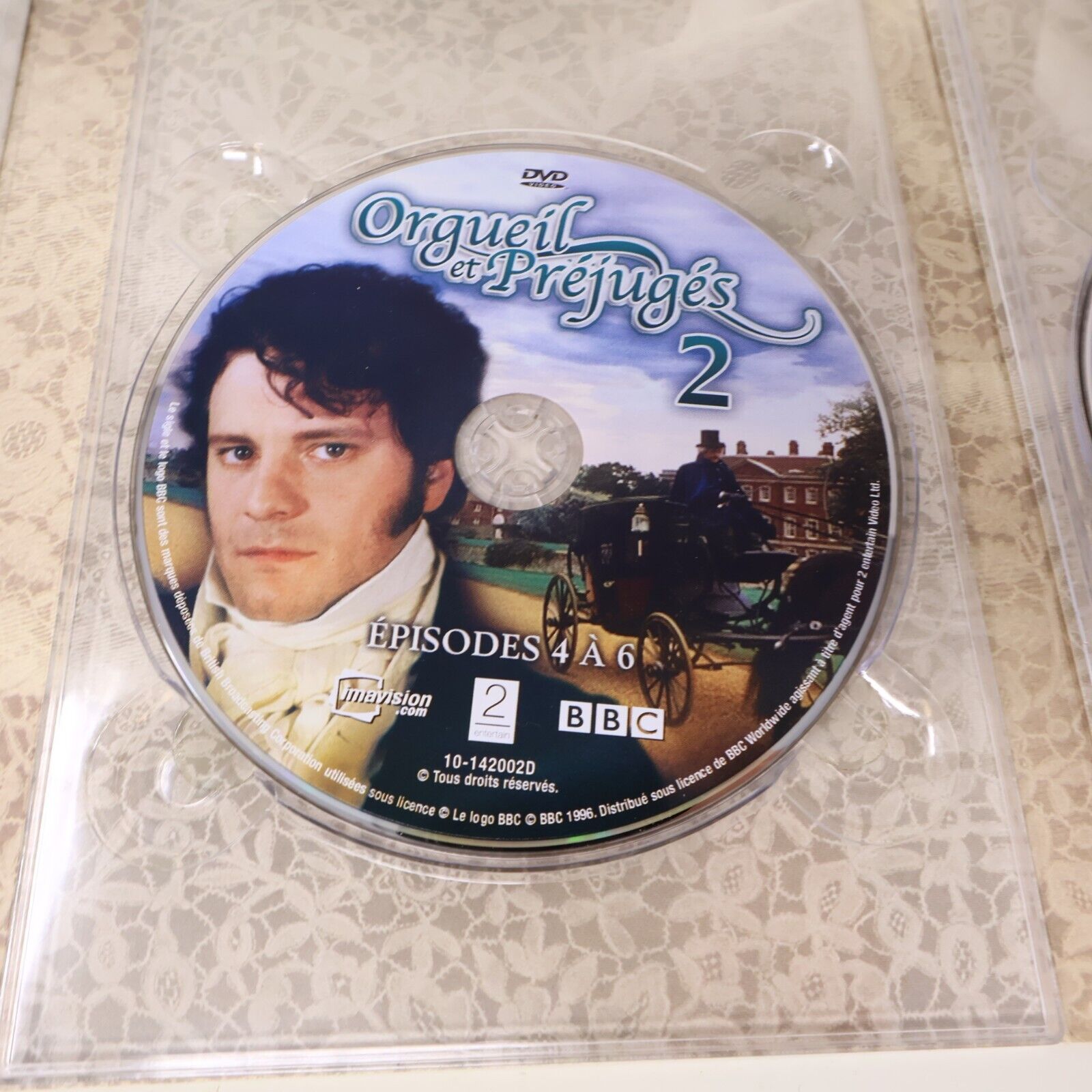 Orgueil et Préjugés Coffret DVD Français NTSC Testé Colin Firth Jennifer Ehle