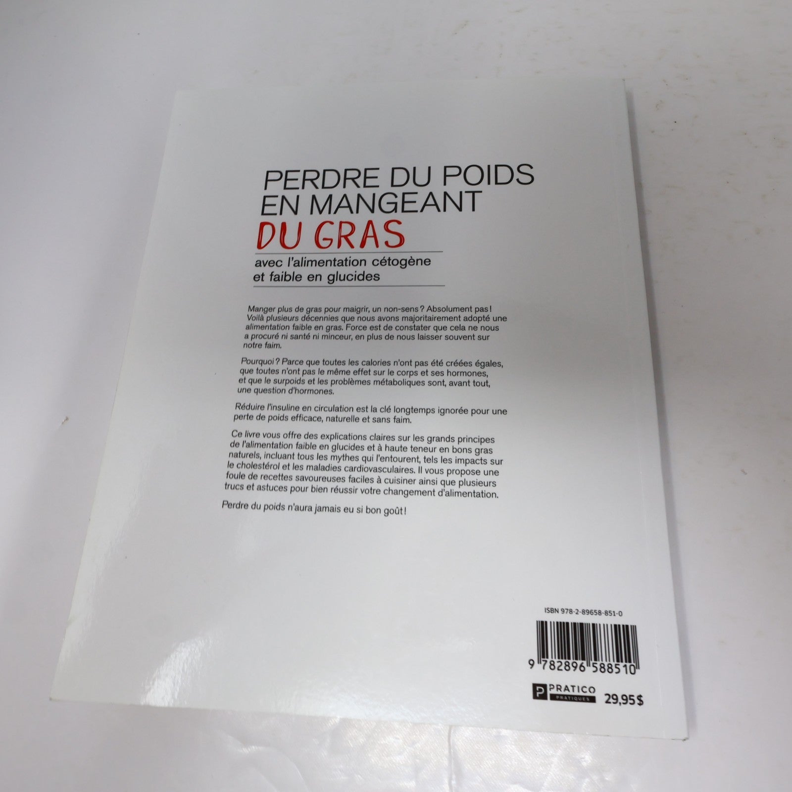 Perdre du Poids en Mangeant du Gras #1-3 Lot 3 Livres Cétogène Recettes Cuisine
