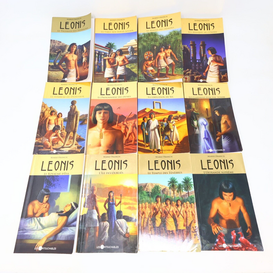 Lot 12 Livres Leonis #1-12 de Mario Francis Les Intouchables Série Complète Book