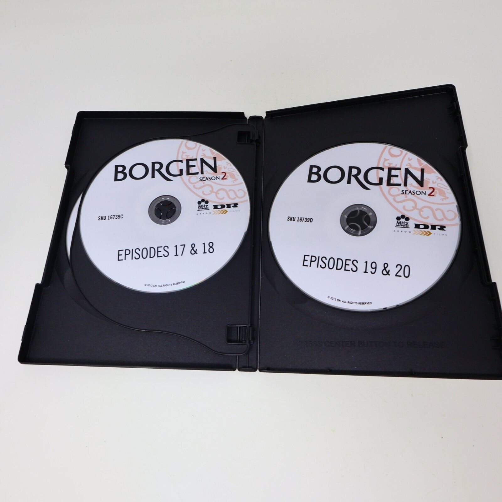 Borgen Season 2 DVD Tested NTSC Region 1 Danish with English Subtitles MHZ 2013