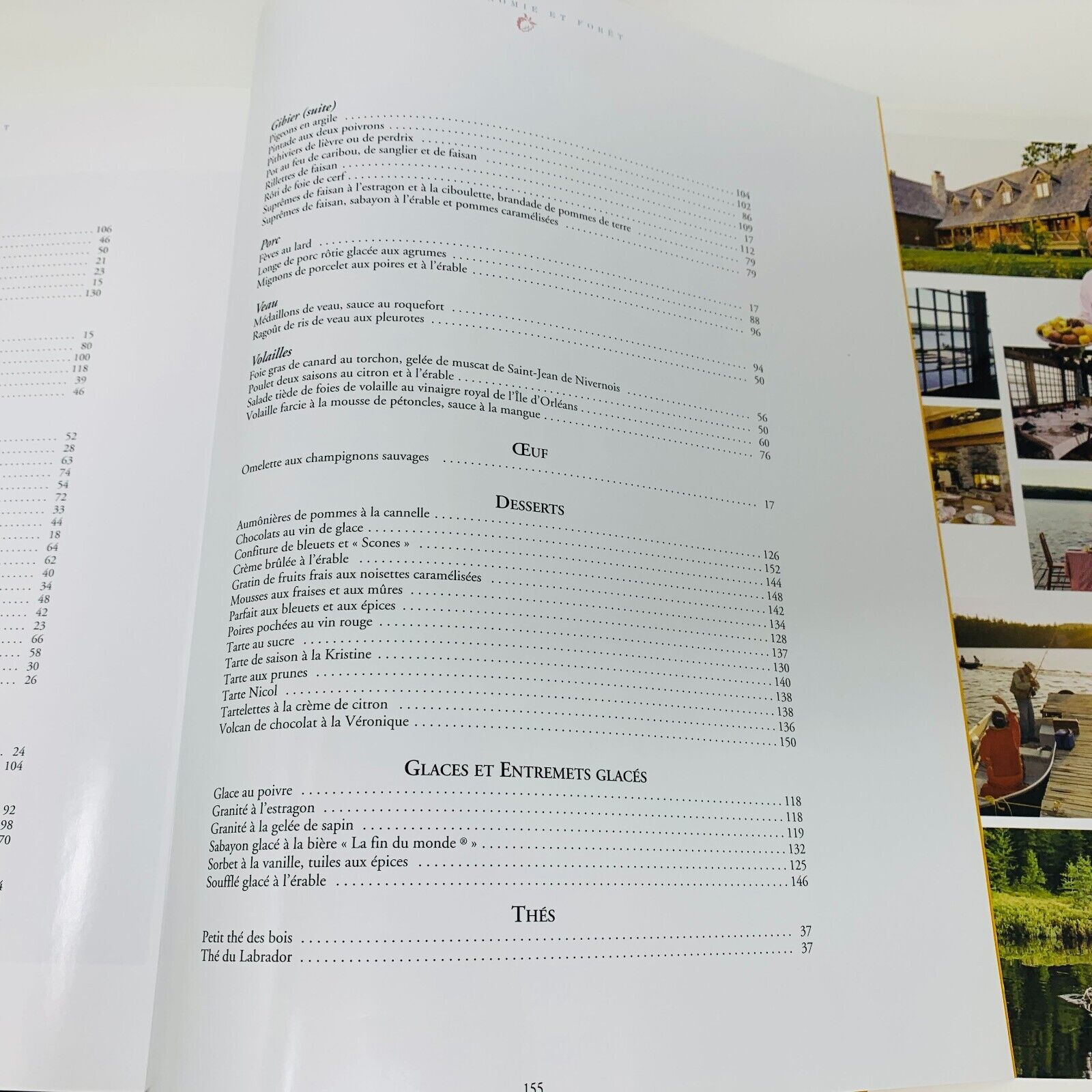 2003 Gastronomie en Forêt Gesti-Faune Livre Recettes Cuisine en Français French