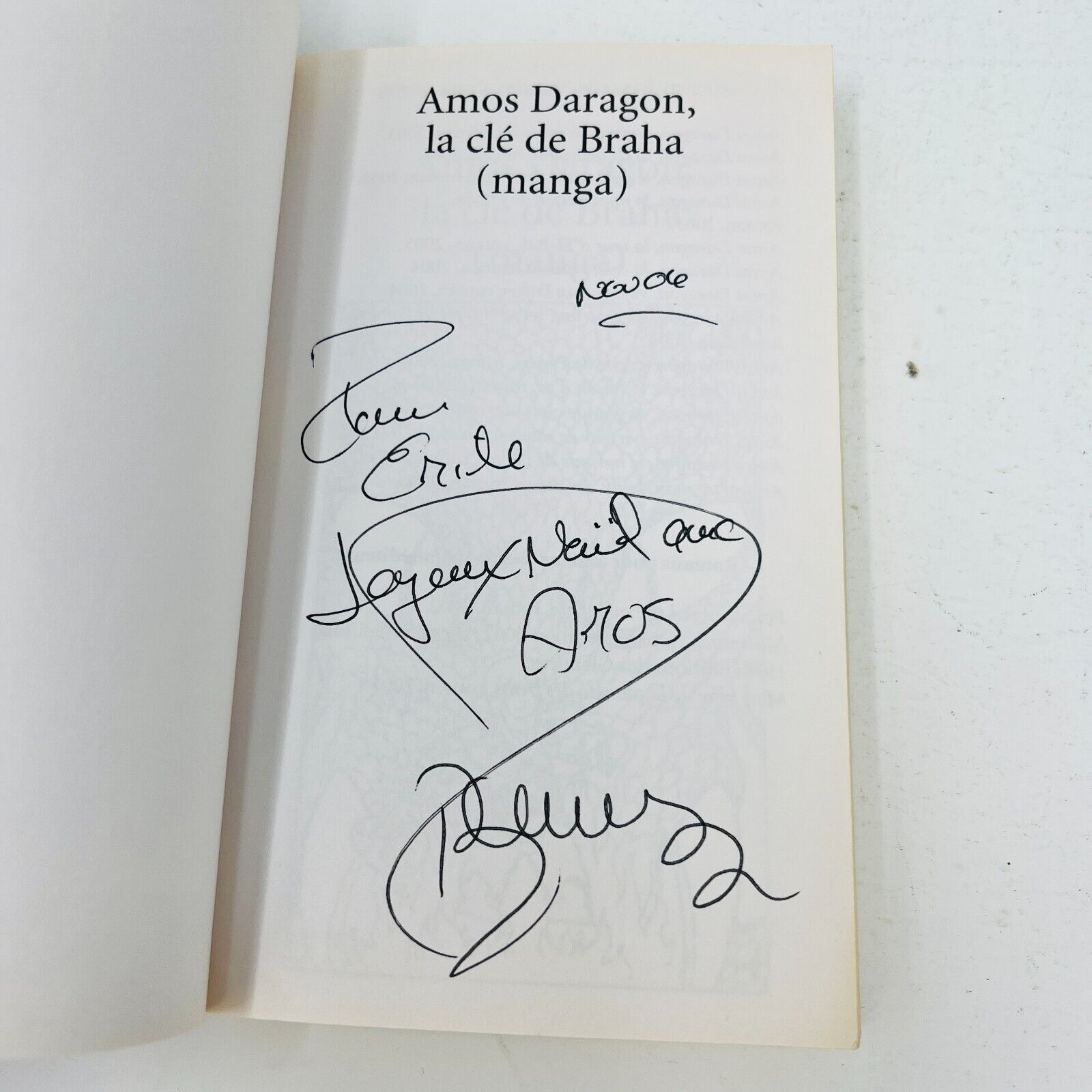 Amos Daragon Mangas #1-3 Les Intouchables Lot Bryan Perro Porteur de Masques