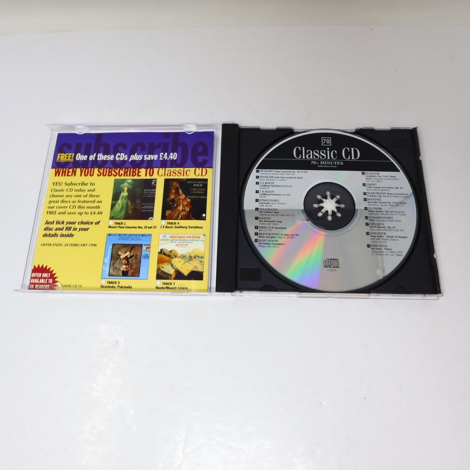 Anne Sofie von Otter Sings Haydn/Melvin Tan Best of Baroque CD 1996 Classical