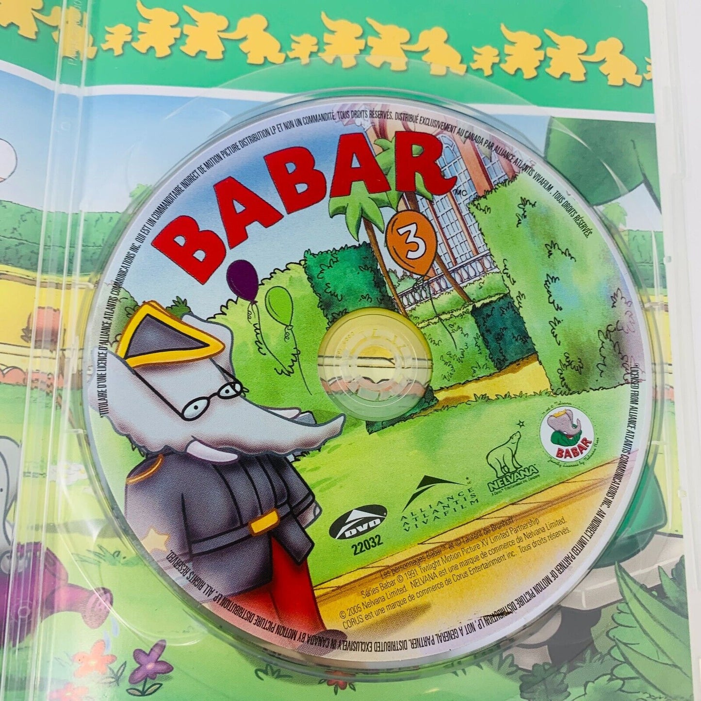 Babar 75 Ans d'Aventures! DVD Français & English Region 1 Testé Nelvana Coffret