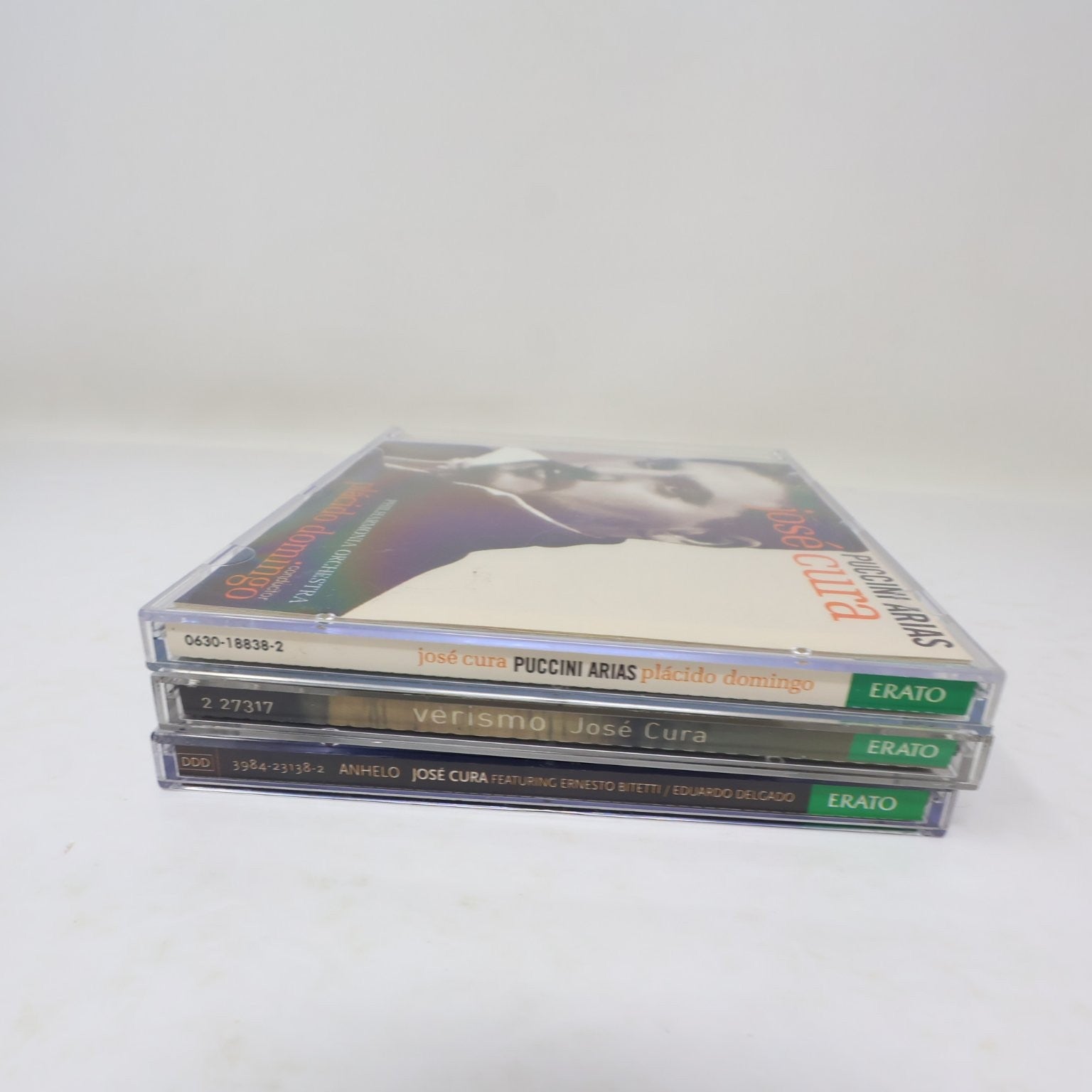 José Cura 3 CD Lot Anhelo/Verismo/Puccini Arias Classical Erato Philarmonia