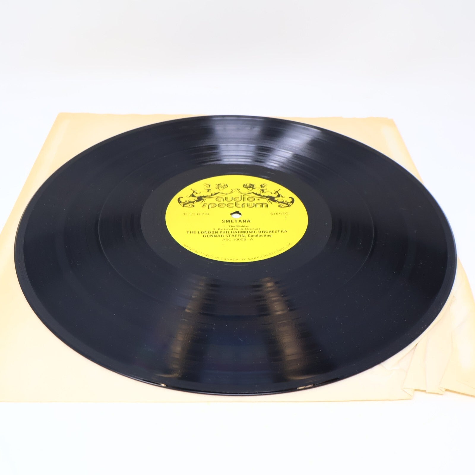 Smetana-Liszt Gunnar Staern London Philharmonic Moldau Preludes Record ASC-10006