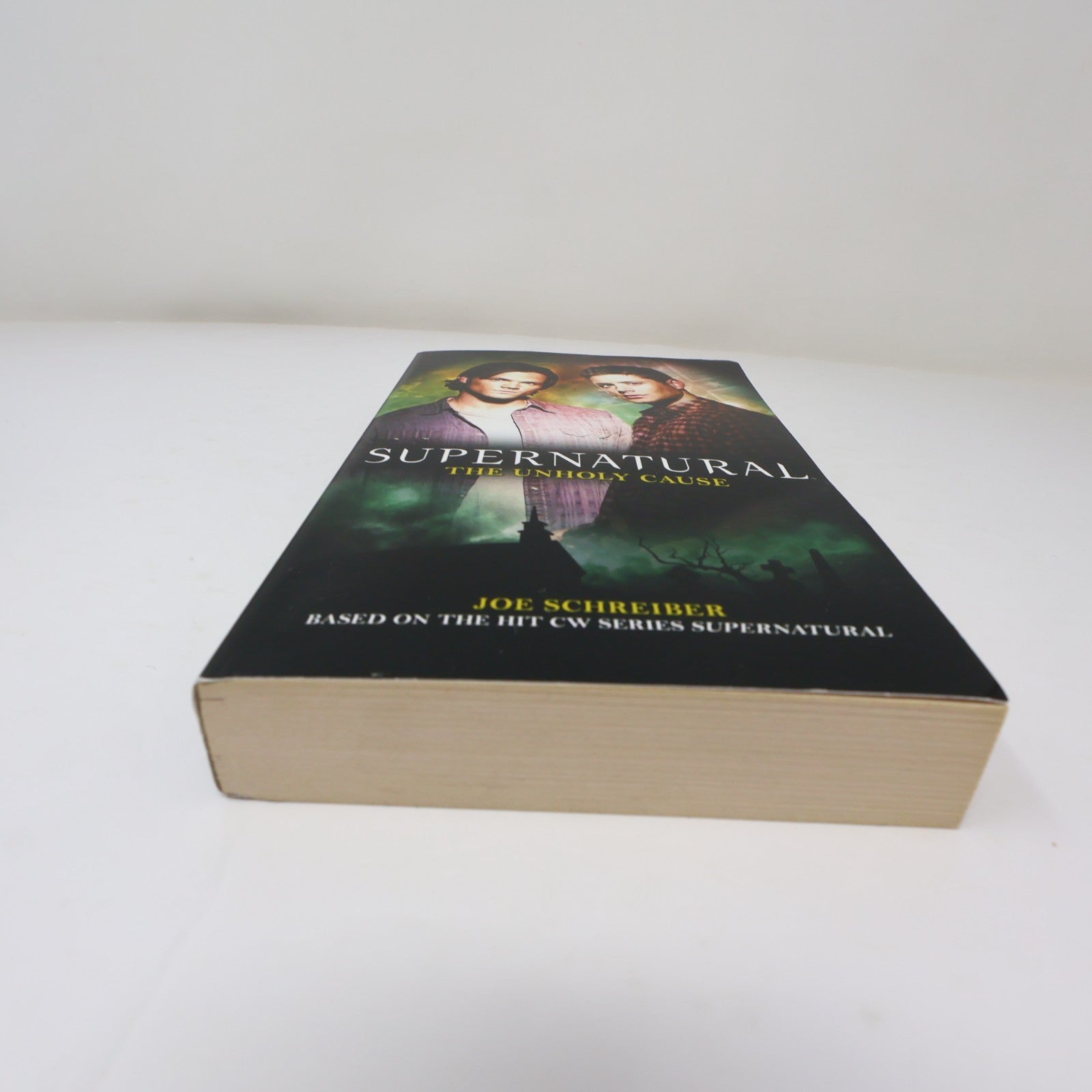 Supernatural The Unholy Cause Joe Schreiber Titan Books 2010 PB Horror Fantasy