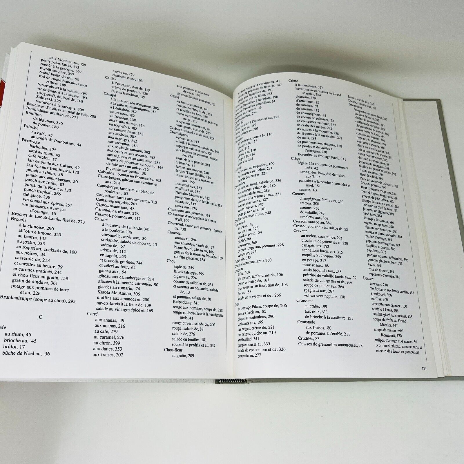 1998 La Table en Fête Les Cercles des Fermières du Québec Livre Recettes Cuisine