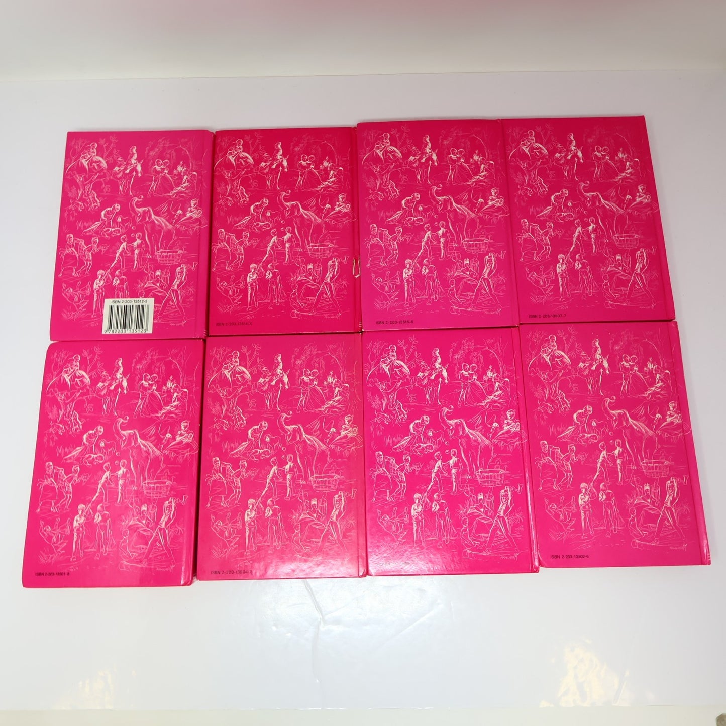 Comtesse de Ségur Lot 8 Livres Casterman Deux Nigauds/Petites Filles Modèles HC