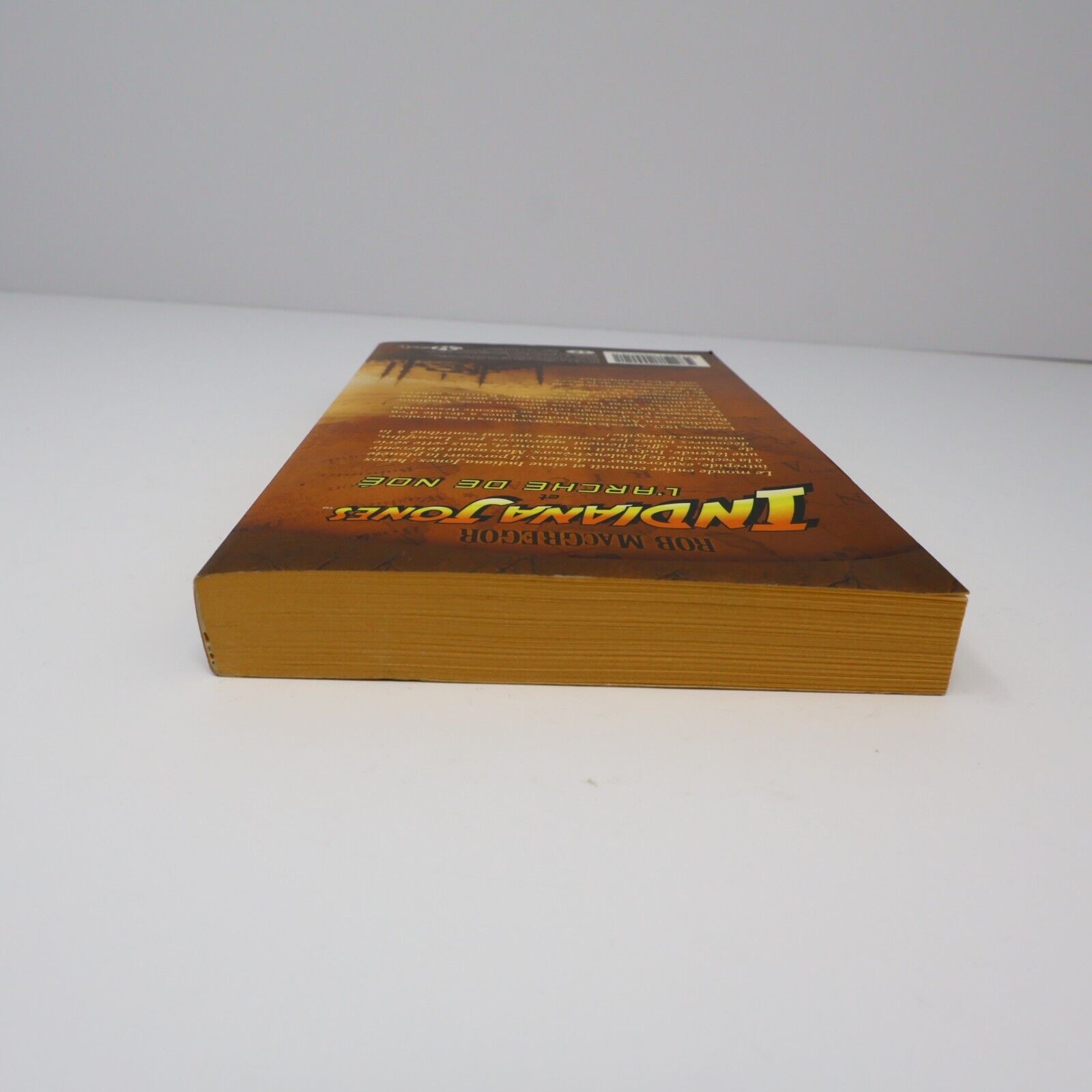2008 Indiana Jones et l'Arche de Noé #4 de Rob Macgregor Paperback PB Milady