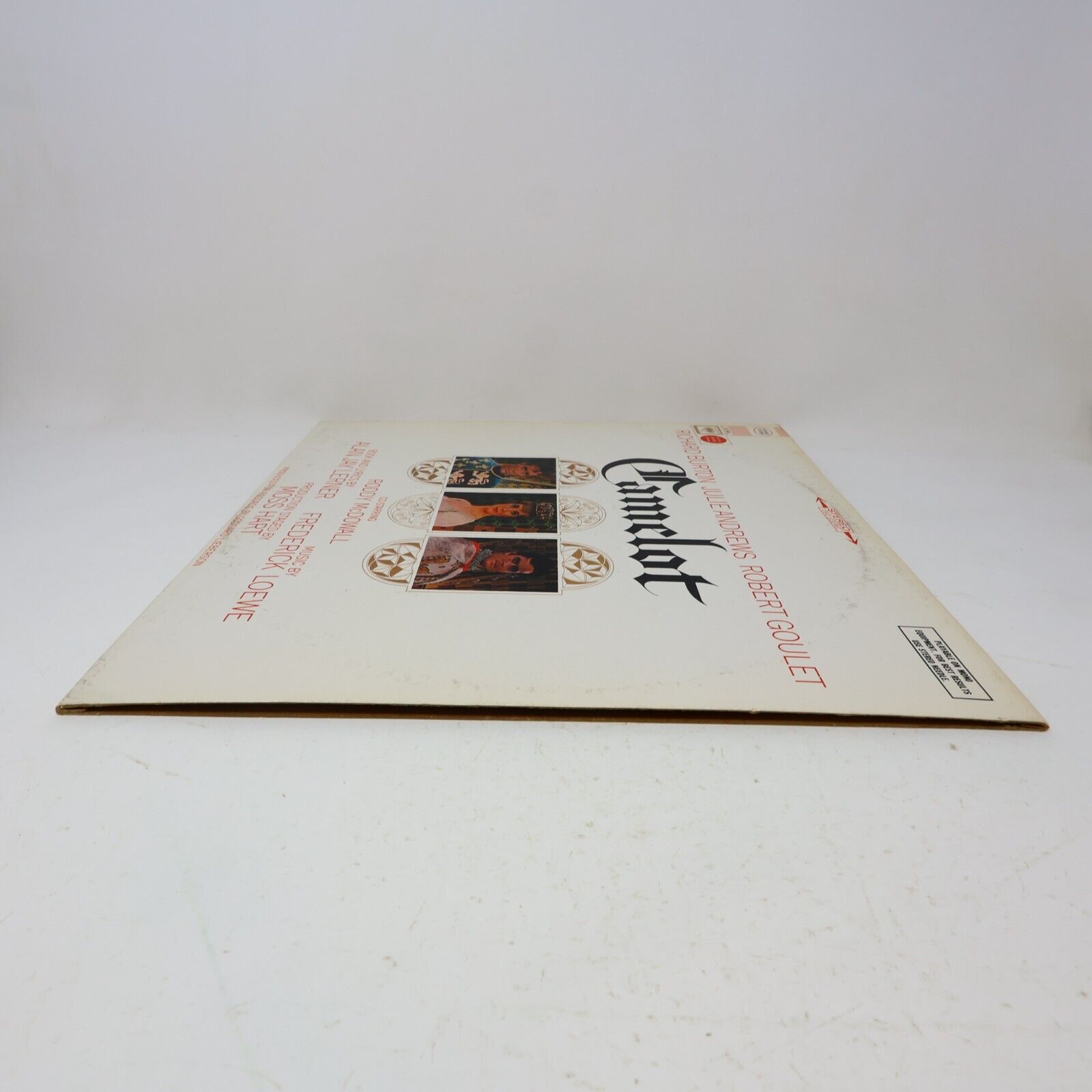 Julie Andrews/Richard Burton/Lerner/Loewe Camelot Broadway Cast LP Record OS2031