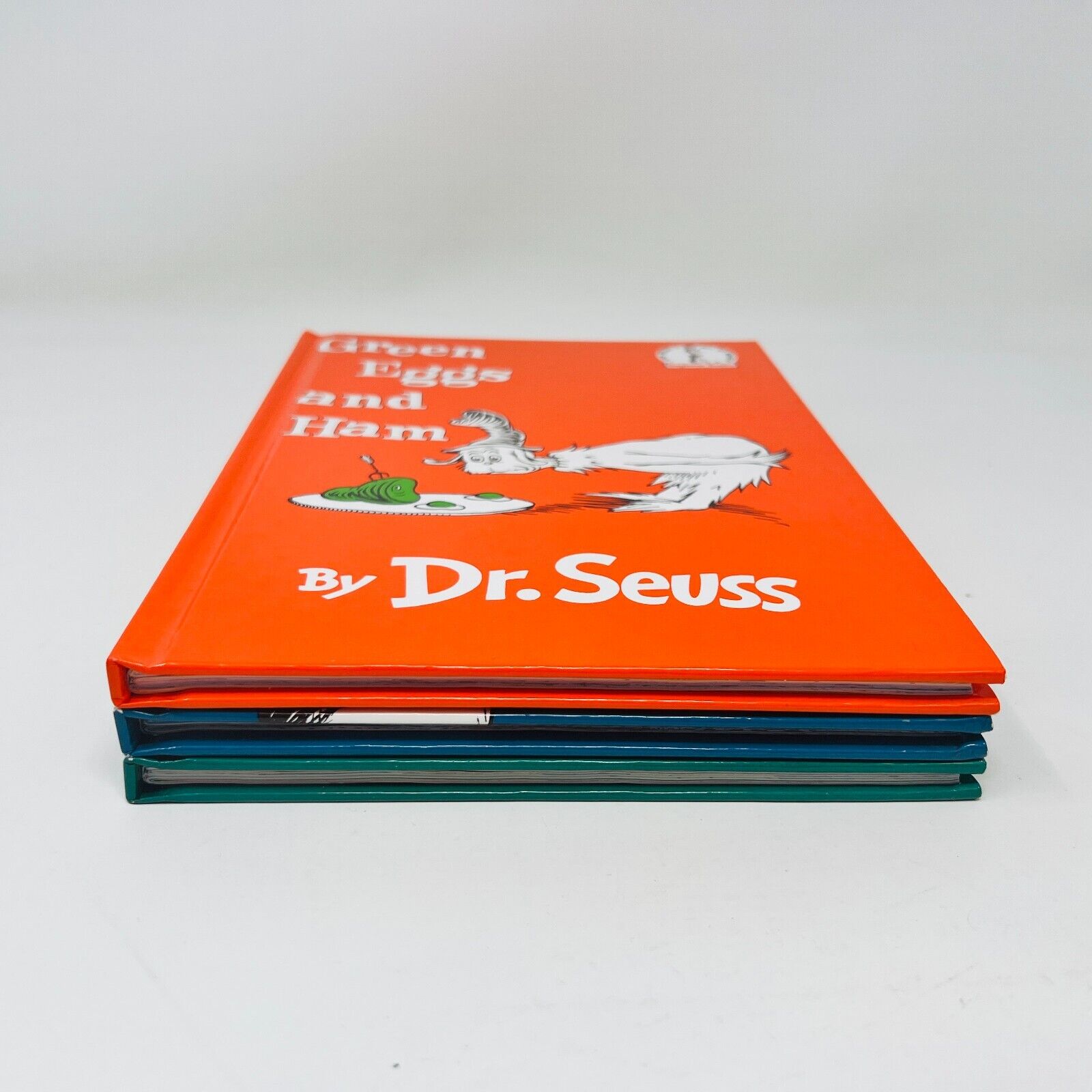 3x Dr. Seuss Green Eggs and Ham Hop on Pop Cat in the Hat Lot Books Hardcover HC