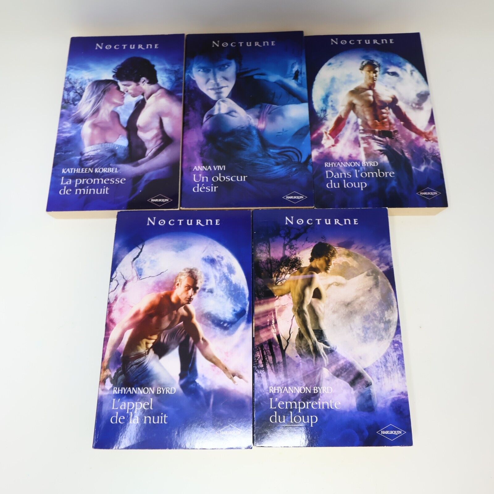 Harlequin Nocturne Romance Fantastique Fantasy Lot 13 Livres Français French PB