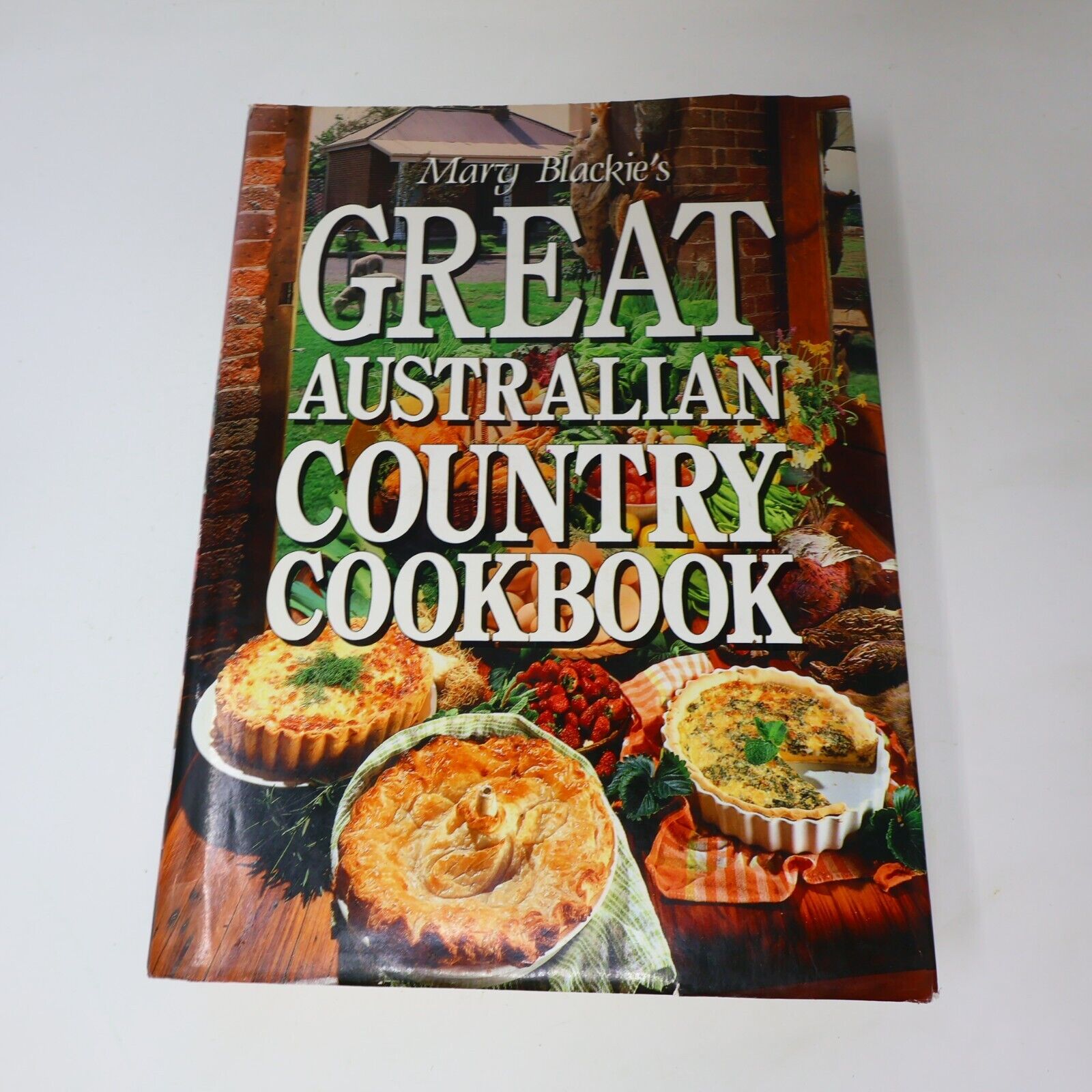 1986 Great Austalian Country Cookbook by Mary Blackie Hardcover HC 80s