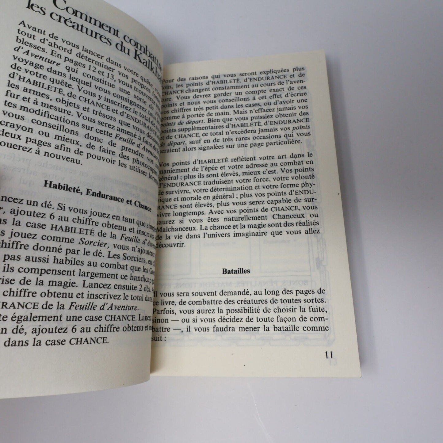 1985 les Collines Maléfiques Sorcellerie! #1 de Steve Jackson LDVELH Paperback