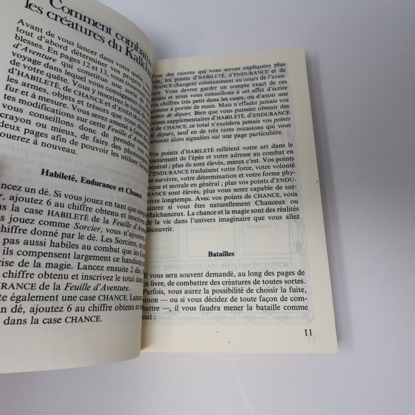 1985 les Collines Maléfiques Sorcellerie! #1 de Steve Jackson LDVELH Paperback
