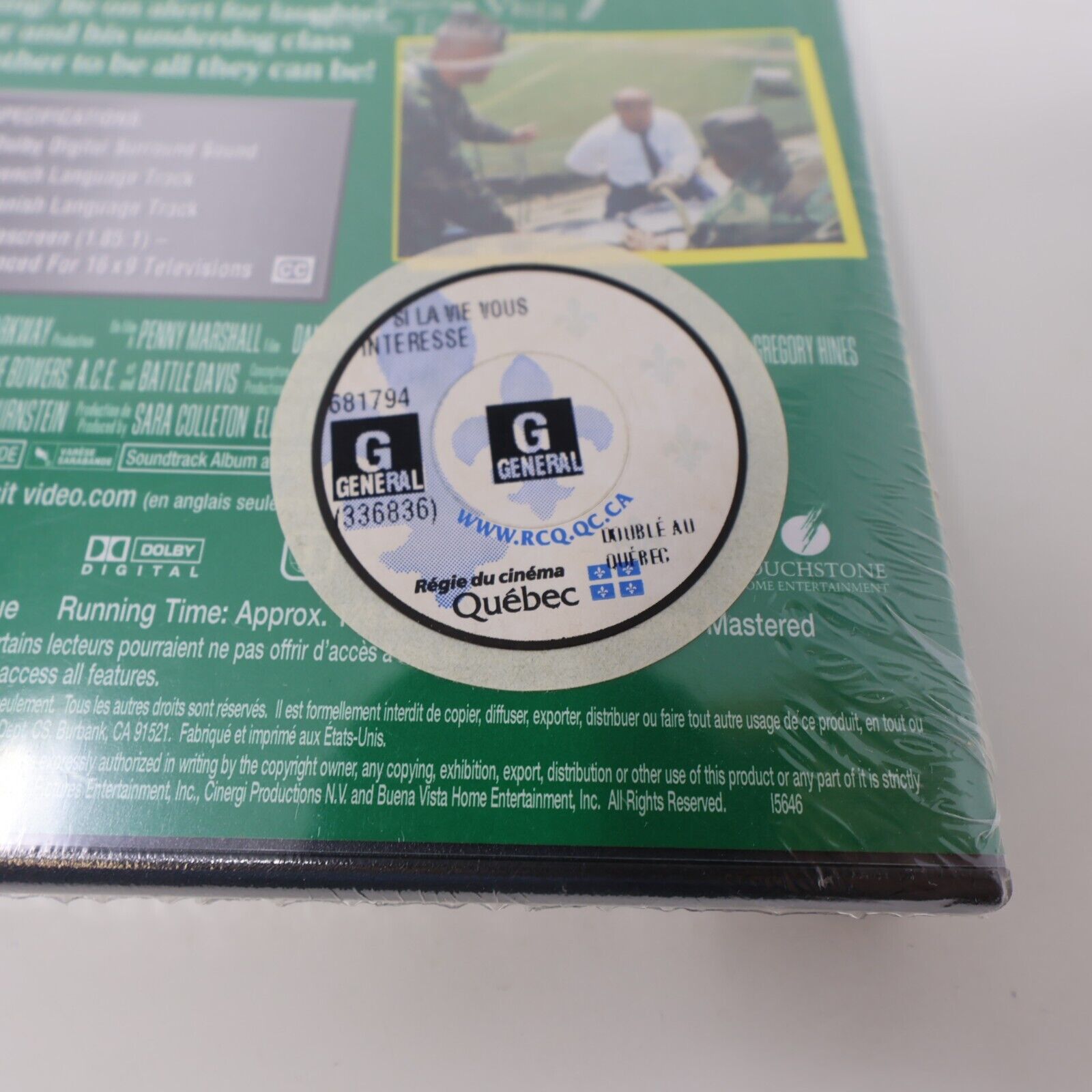 Si La Vie Vous Intéresse / Renaissance Man DVD Français Dany DeVito NTSC Scellé