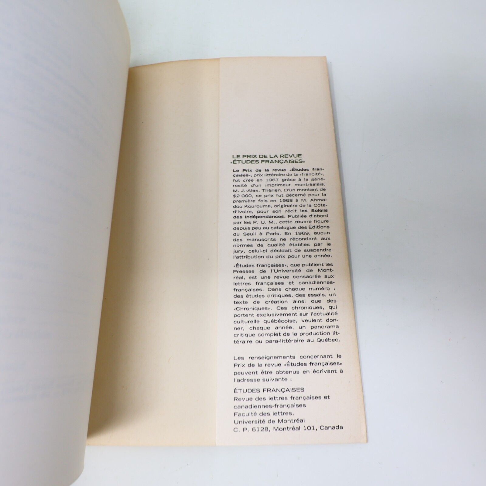 1978 L'Homme Rapaillé Gaston Miron Littérature Québécoise Poésie Français Livre
