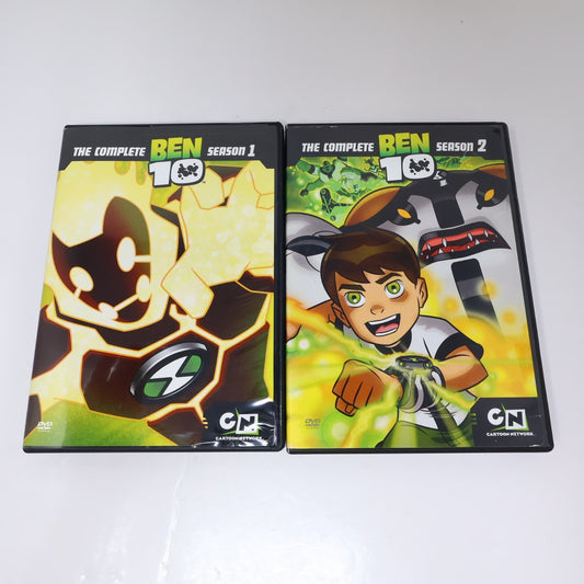 The Complete Ben 10 Season 1-2 Lot 2 DVD NTSC Cartoon Network English/Français