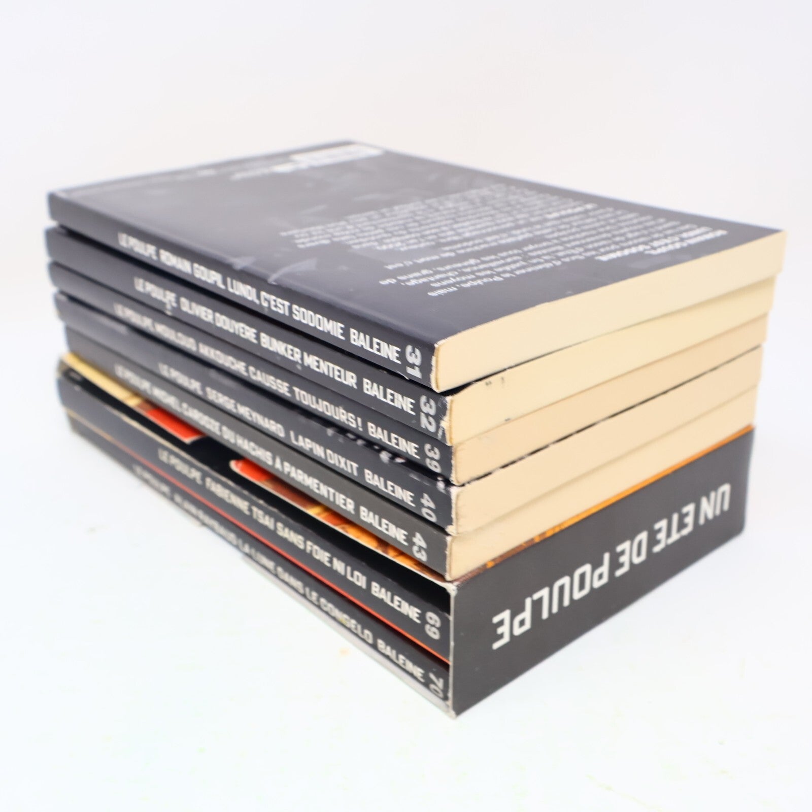 Le Poulpe Lot 7 Livres Crime et Mystère Policier Thriller Lundi C'est Sodomie PB