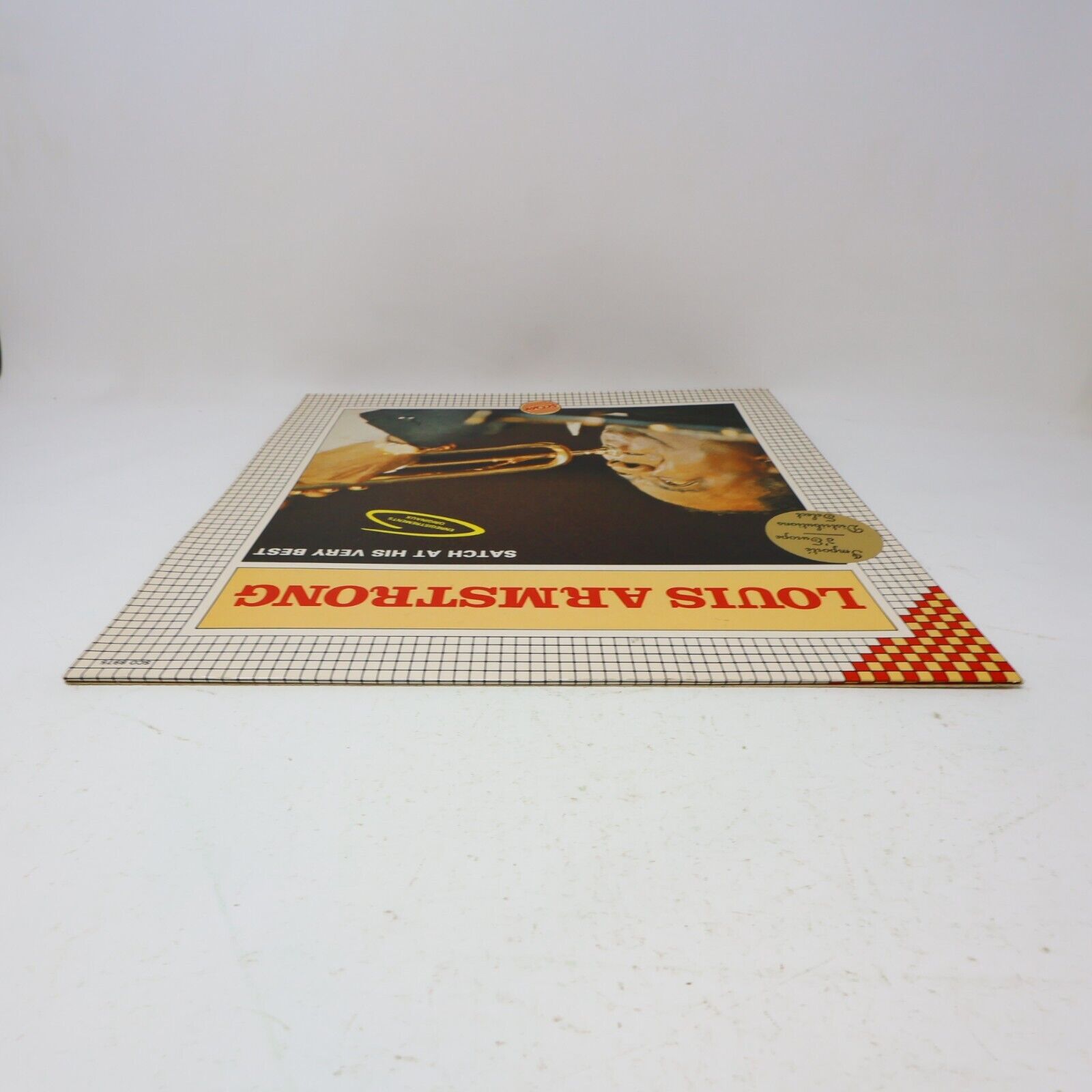 Louis Armstrong Satch at his Very Best LP Vinyl Record SCO 8975 Sleeve in French