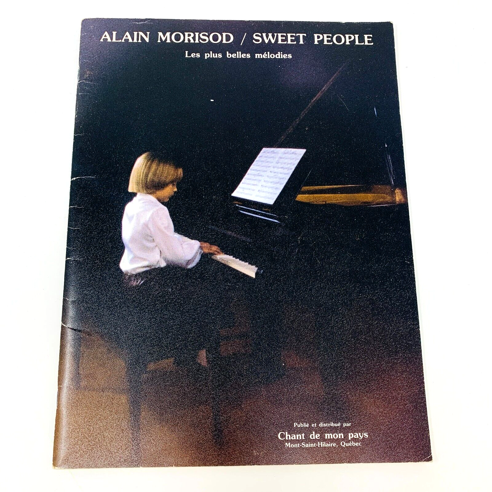1985 Les Plus Belles Mélodies Alain Morisod Sweet People Partitions Songbook