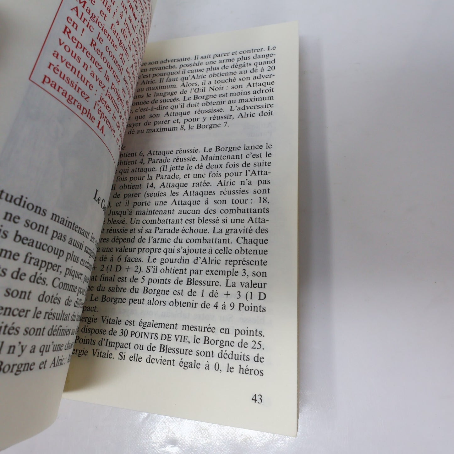 L'Oeil Noir LDVELH Lot 3 Livre des Aventures/Héros Monstres et Forces Obscures