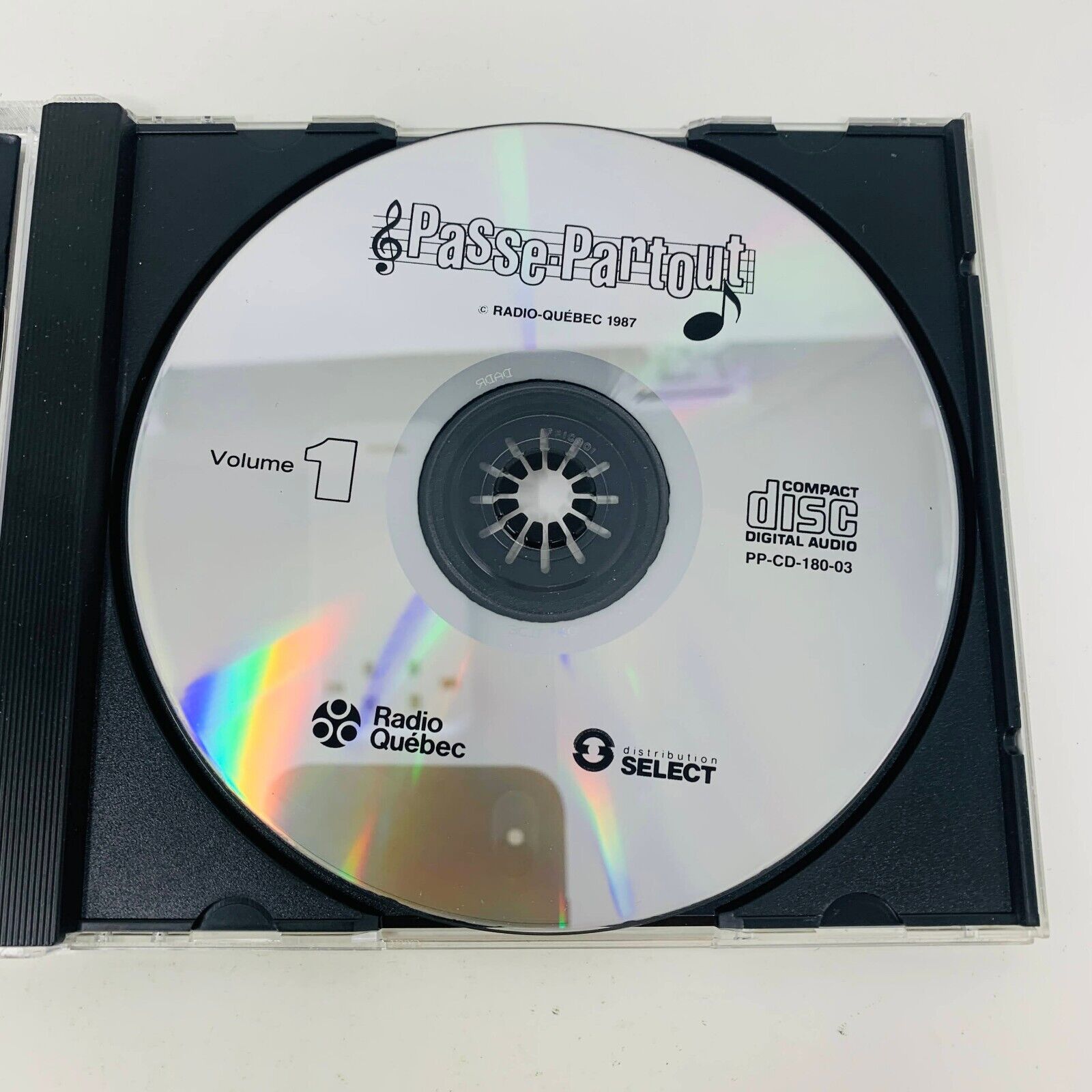1987 Passe-Partout Volume 1 CD Chansons & Musique Enfants Français Radio Québec