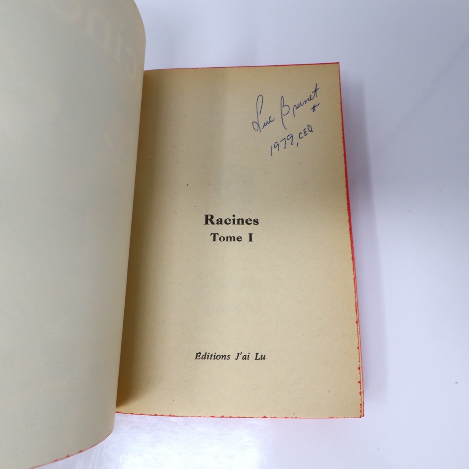 Racines #1-2 Roots Lot 2 Livres Alex Haley Fiction Historique Esclavage Français