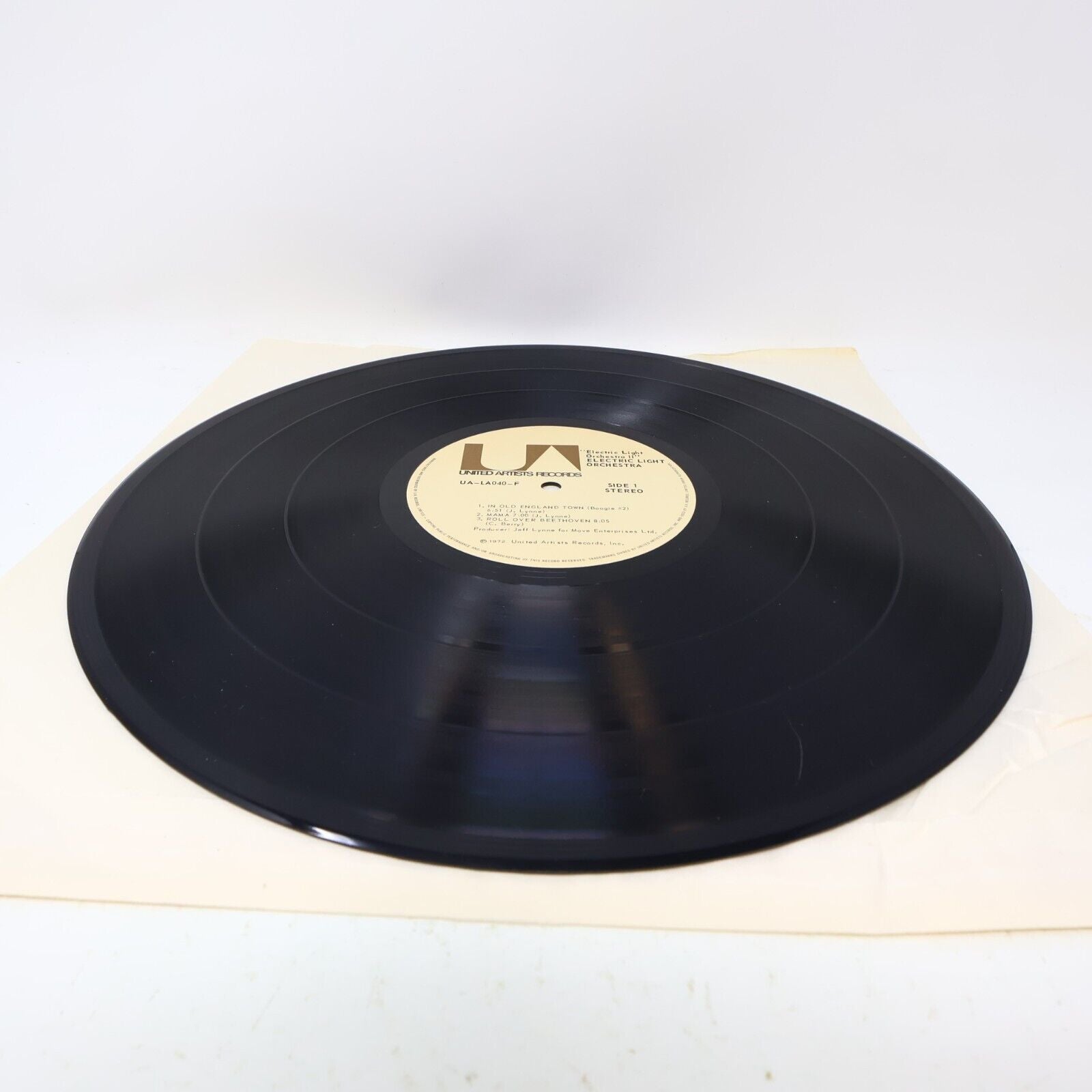 Disc Only Electric Light Orchestra II ELO #2 LP Record 1973 UA-LA040-F NO Sleeve