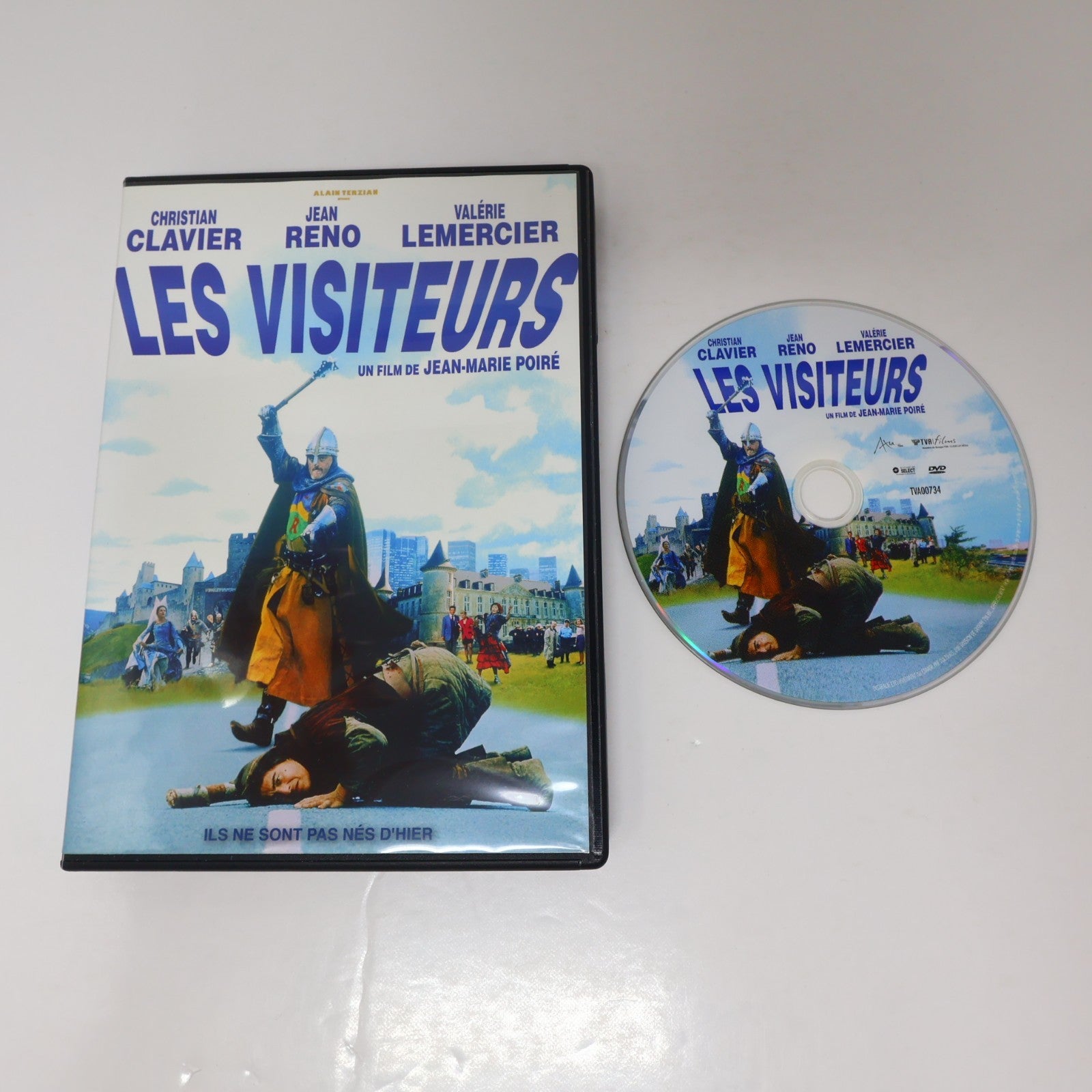 Les Visiteurs DVD Jean Reno/Christian Clavier Voyage Temps NTSC Région 1 Testé