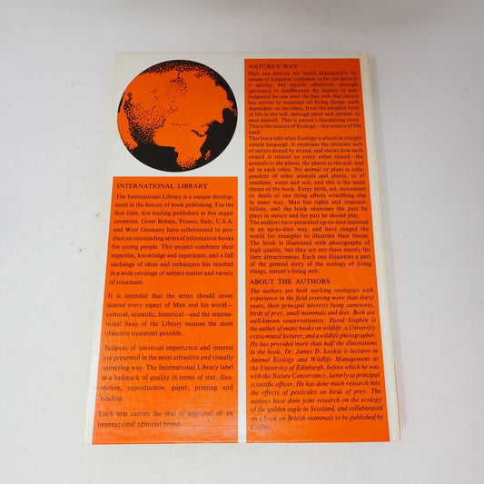 1969 Nature's Way David Stephen James Lockie Collins Animals 1st Edition Book HC
