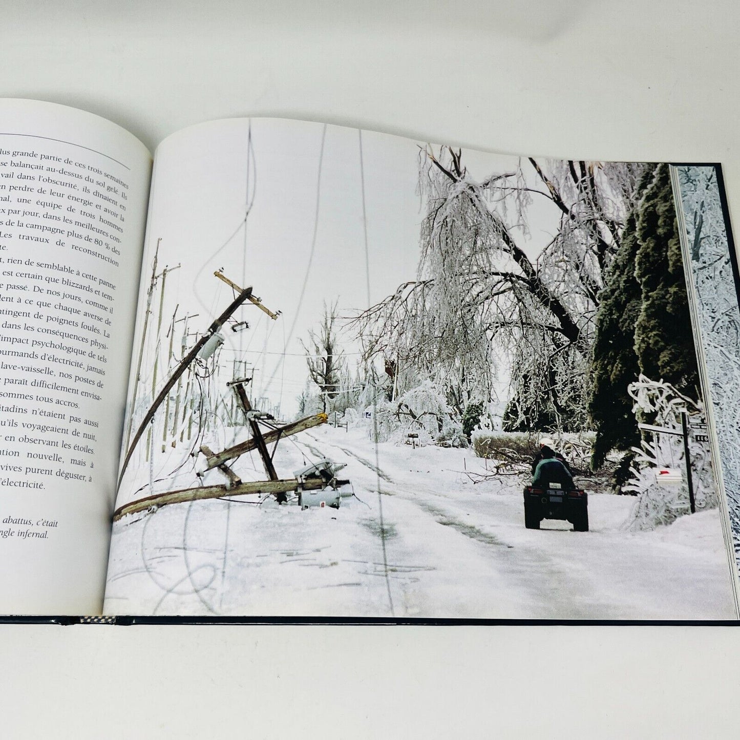 1998 Le Grand Verglas de Mark Abley Tempête de Janvier 98 Québec Images Français