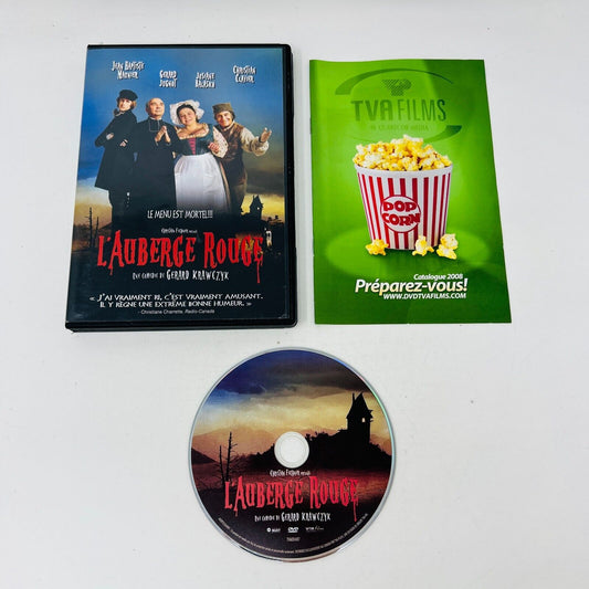 2008 L'Auberge Rouge DVD Testé Français NTSC Christian Clavier/Josiane Balasko