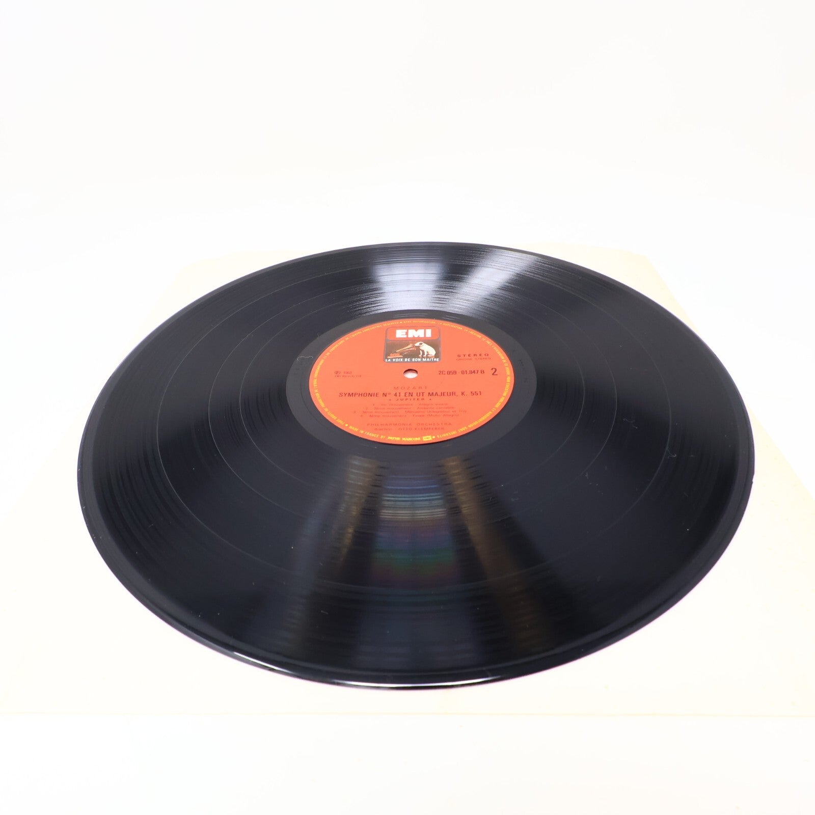 Otto Klemperer Philharmonia Orchestra Mozart Symphonies 40-41 Record C 059-01847