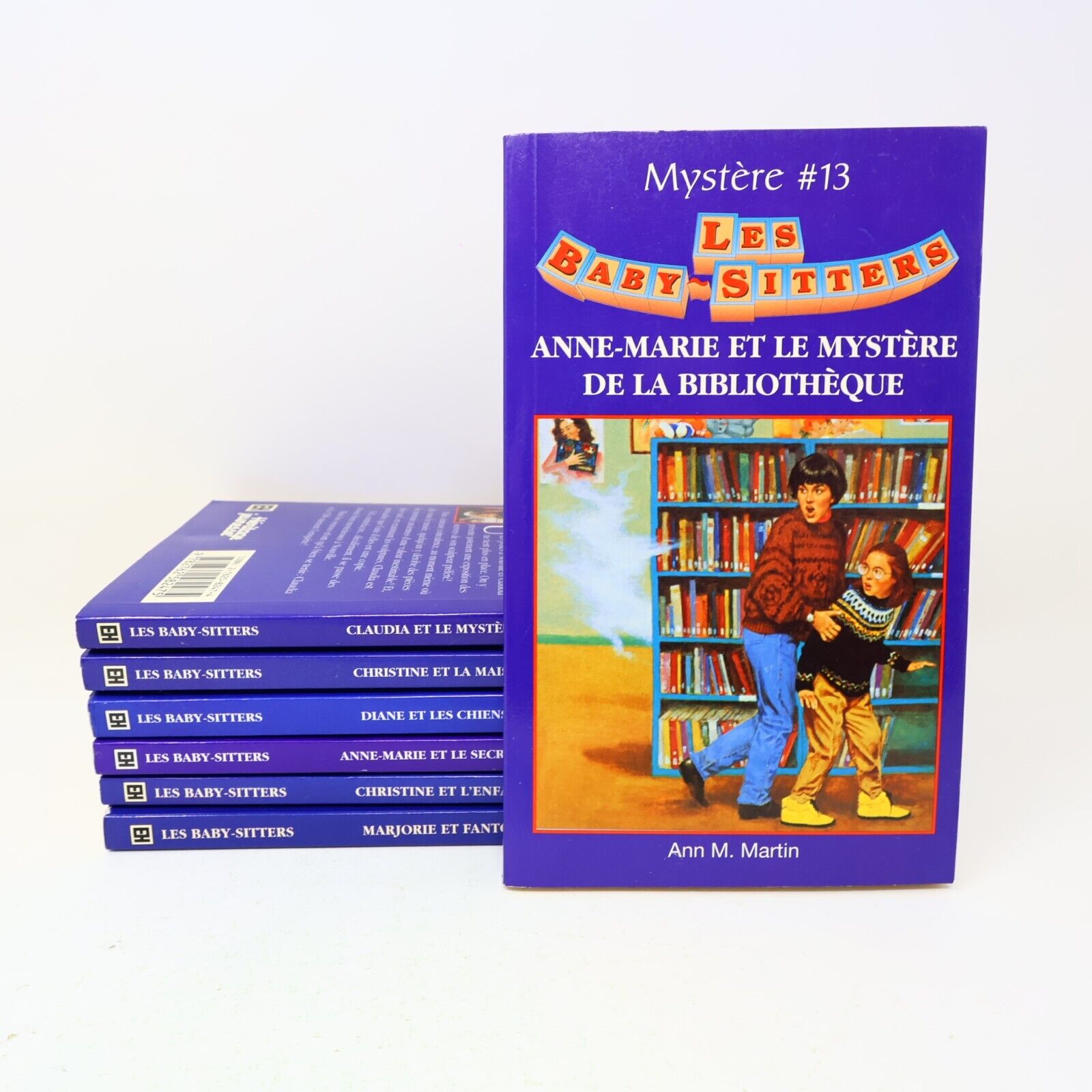 Lot 7 Livres Les Baby-Sitters Mystère #3-5 7 9 11 13 Ann M. Martin EH Français