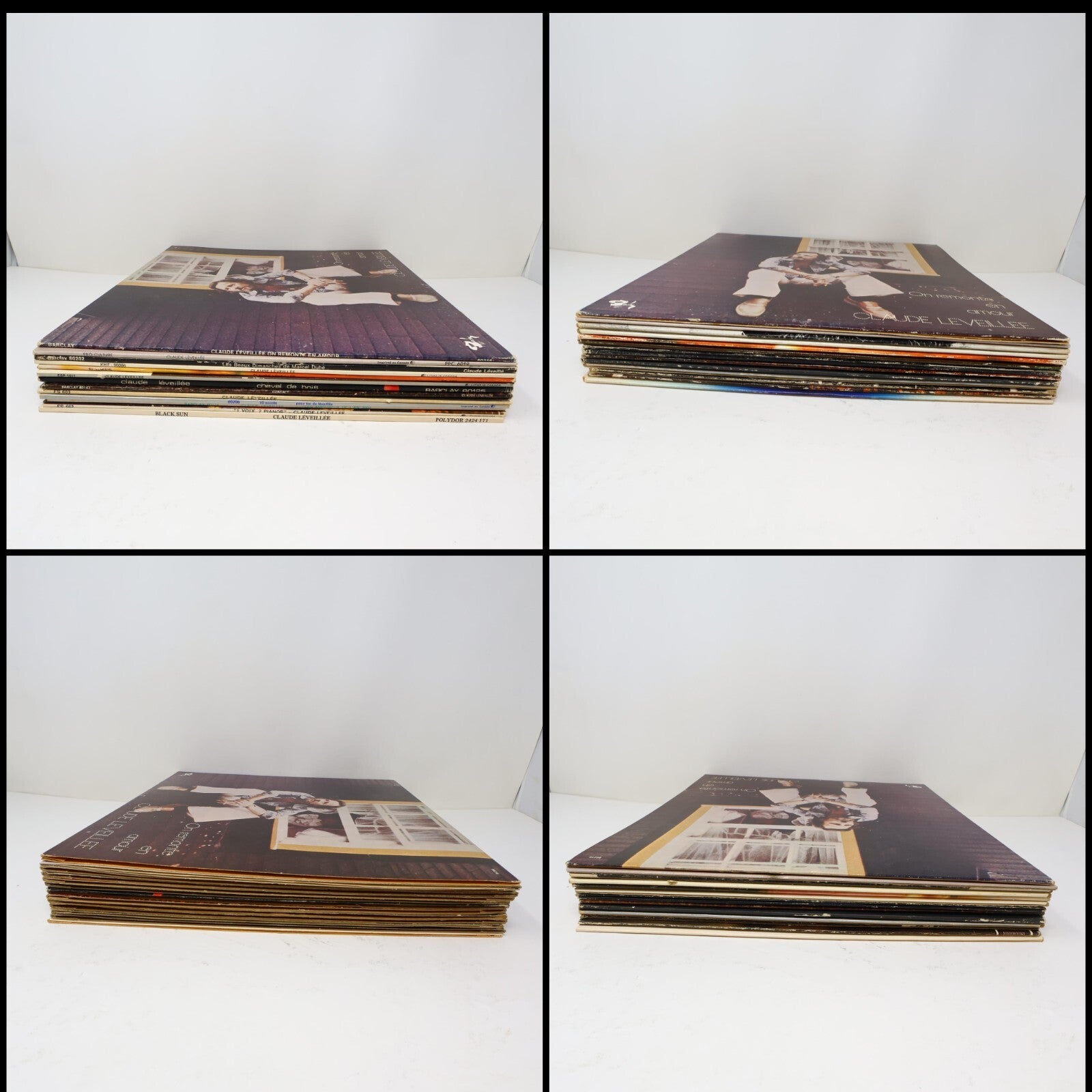 Claude Léveillée Lot 13 Disques Black Sun/Cheval De Bois/Beaux Dimanches Record