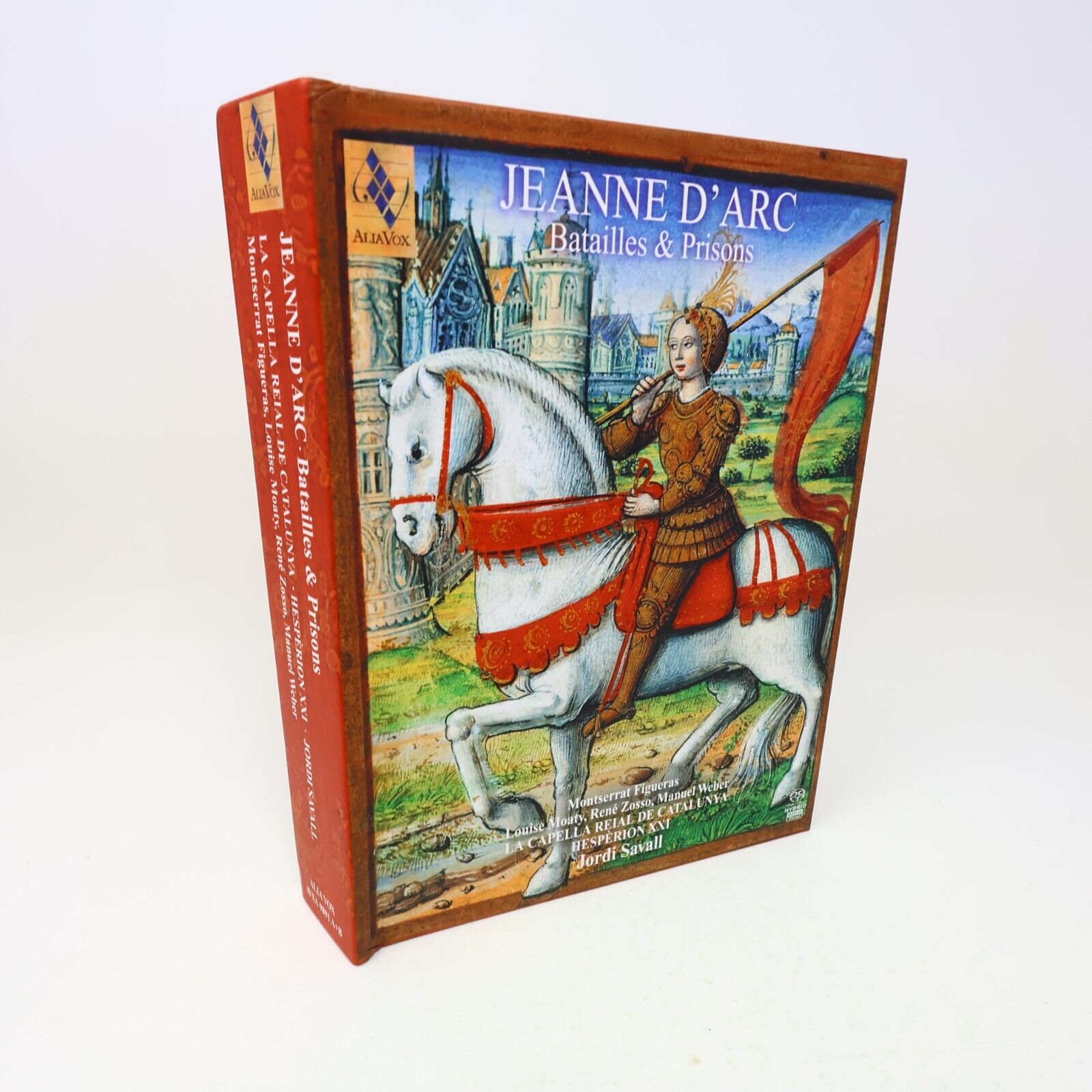 2011 Jeanne d'Arc Batailles & Prisons CD Jordi Savall Hespèrion XXI Alia Vox