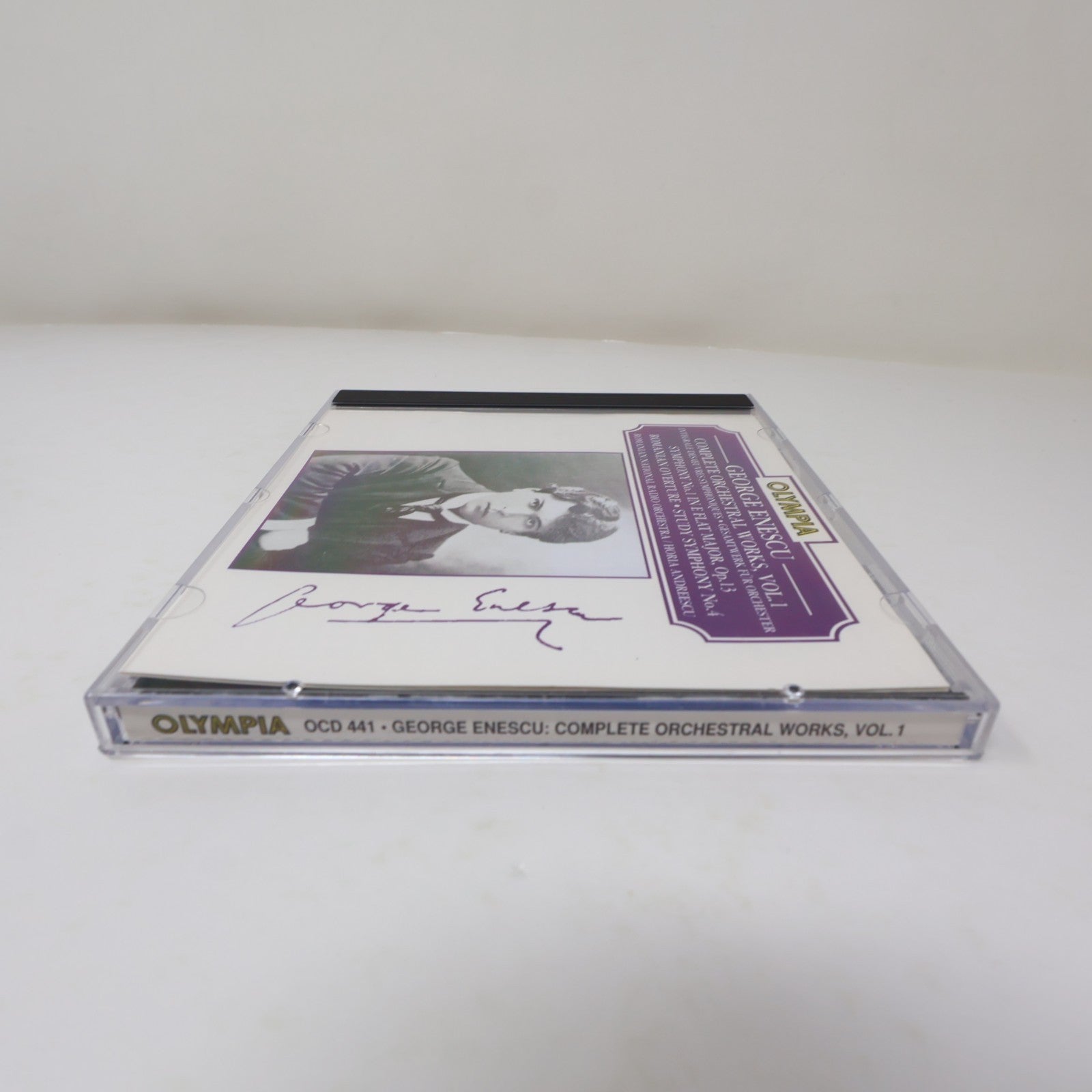 George Enescu CD Complete Orchestral Works 1 Horia Andreescu Symphony 1/Romanian