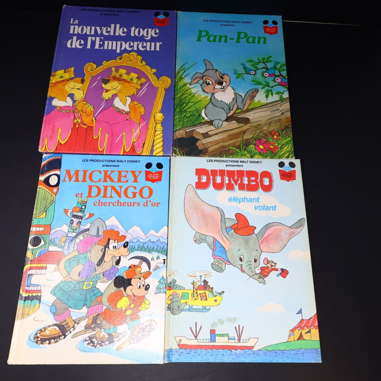 50x Livres Merveilleux de Disney Donald Mickey 70-80s Livre Loisirs Lot Français