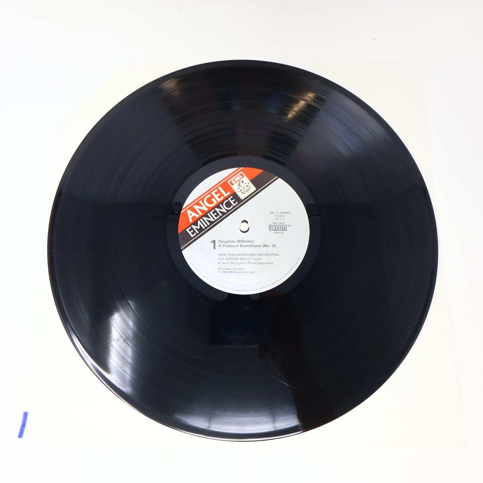 Sir Adrian Boult Vaughan Williams Margaret Price Pastoral Record Vinyl AE-34499
