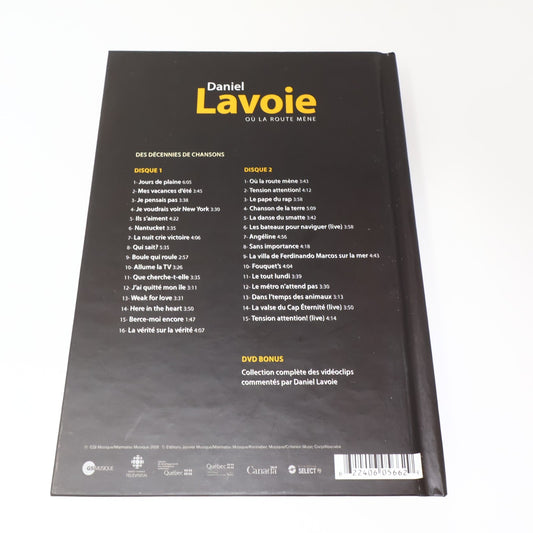 Où la Route Mène de Daniel Lavoie CD/DVD 2016 Tension Attention!/Pape du Rap