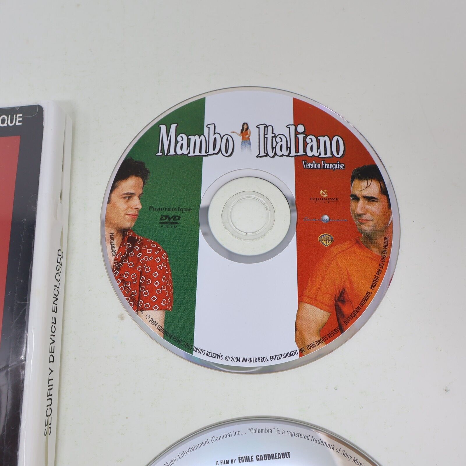 Mambo Italiano DVD & CD Film Ginette Reno Sophie Lorrain Testé Français English